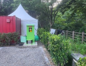 임실 성수산 왕의숲캠핑장 설치완료